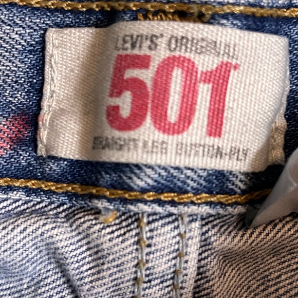 VERY RARE!!!! VINTAGE 501 BUTTON FLY ORIGINAL JEANS - Picture 16 of 16